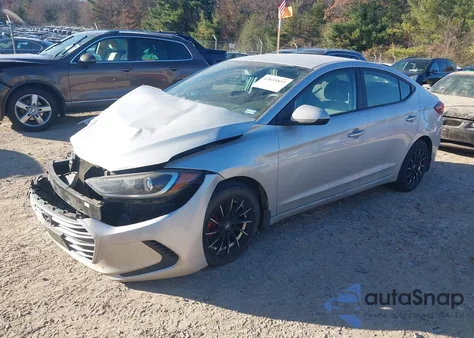 2017 Hyundai Elantra Se из США, поврежденный, VIN KMHD74LF0HU394863